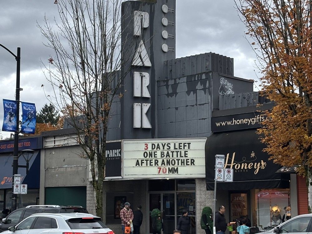 A curtain call or an encore? The Cineplex chain is moving out Oct. 26 — but the Park's future could lie with the team behind the Rio Theatre