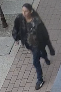 Vancouver police are searching for this suspect in a series of violent stranger attacks in Yaletown on Oct. 10, 2025. Vancouver police are searching for this suspect in a series of violent stranger attacks in Yaletown on Oct. 10, 2025.