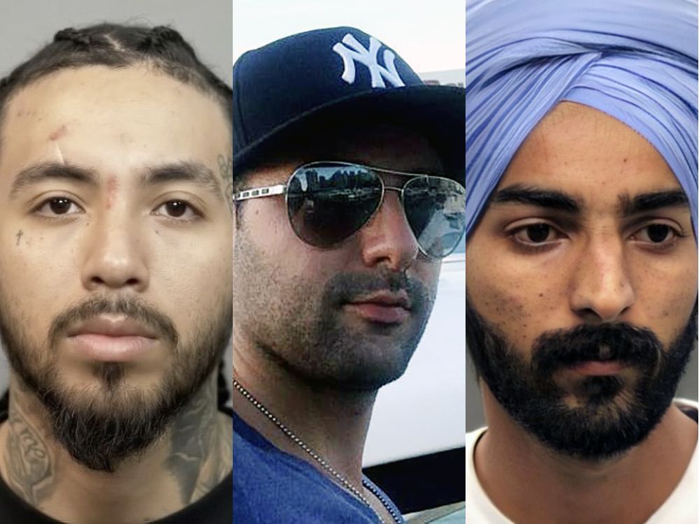 Left, Bryan Fuentes Gramajo, wanted by Toronto police for murder, could be in Vancouver. Centre, Omid Mashinchi is wanted by Vancouver police. Right, Gurkirat Singh is wanted by Delta Police. Left, Bryan Fuentes Gramajo, wanted by Toronto police for murder, could be in Vancouver. Centre, Omid Mashinchi is wanted by Vancouver police. Right, Gurkirat Singh is wanted by Delta Police.