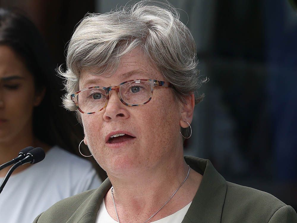 B.C. Minister of Health Josie Osborne in a file photo.