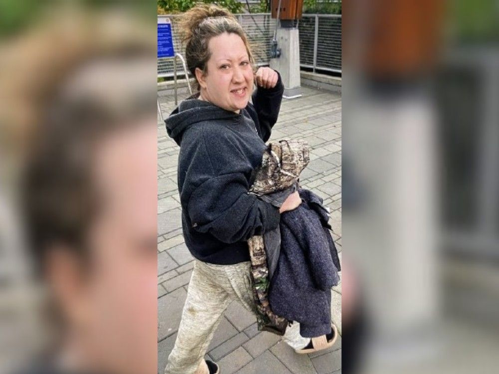 Police are investigating after an unknown woman allegedly walked into a Surrey hospital, removed her shirt and held three different infants in the the neonatal intensive care unit. Surrey police have released this image of the woman in hopes the public can help identify her.