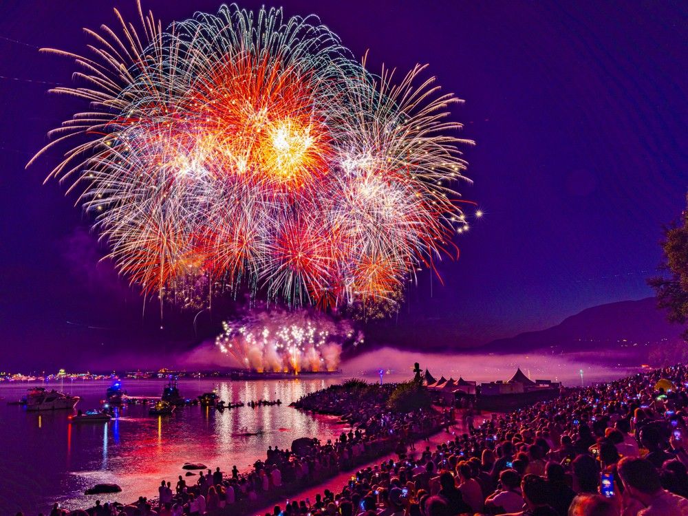  Team Canada performs at the Celebration of Light