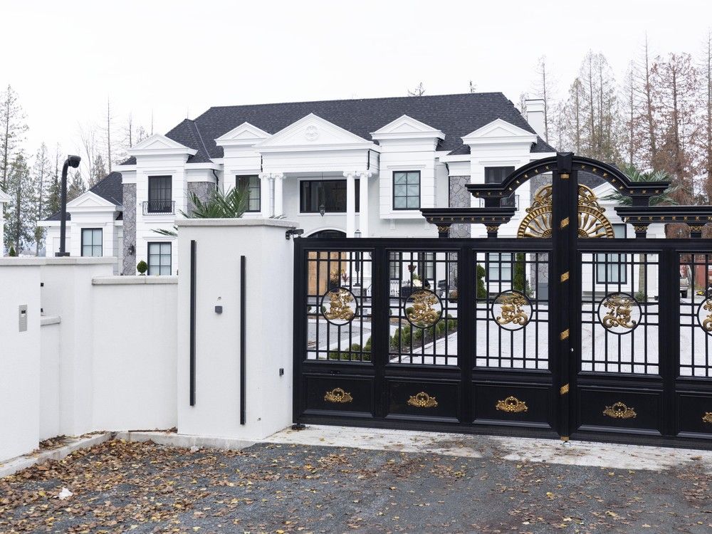 This home on the 17000-block of 32nd Ave in Surrey was targeted with gunfire. 