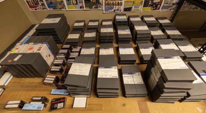  A selection of original videotape interviews are among UFO memorabilia to be sold by Direct Liquidation.
