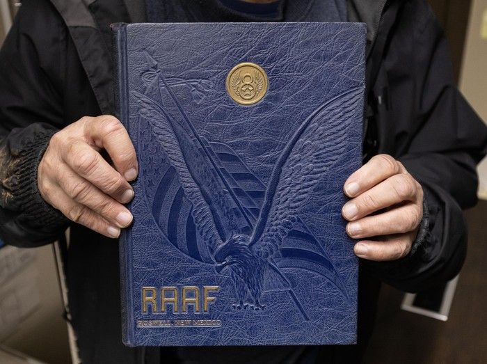  A rare 1947 Roswell Air Force base yearbook is among a UFO collection being auctioned off in Vancouver.