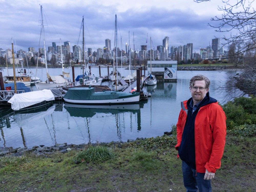 David Jordan is the executive director of the Vancouver Maritime Museum, which has partnered with Havn Saunas to bring a floating spa to the museum's Heritage Harbour in Kits Point.