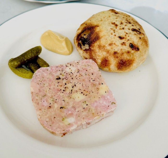 Terrine de campagne at Chez Celine. Terrine de campagne at Chez Celine.