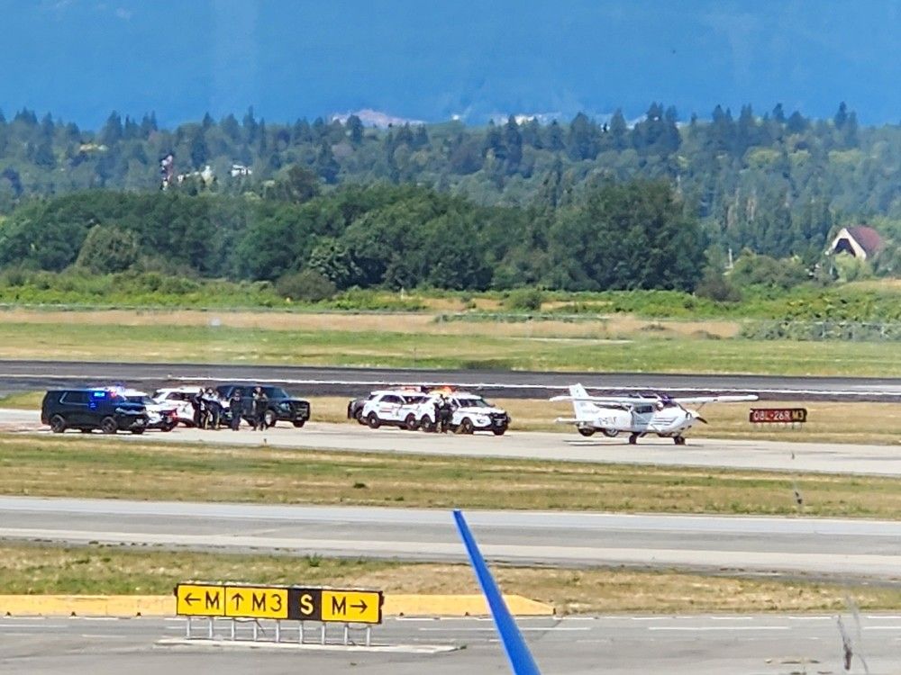 Vancouver Island plane hijacker pleads guilty to terror charge