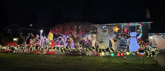 Warren’s Manor display in Langley. Warren’s Manor display in Langley.