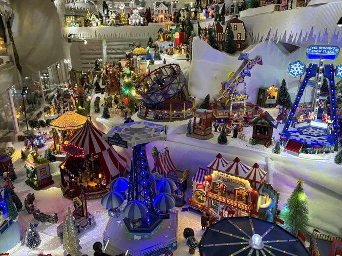 The DANGVILLE the Minature Christmas Village display in Coquitlam. The DANGVILLE the Minature Christmas Village display in Coquitlam.