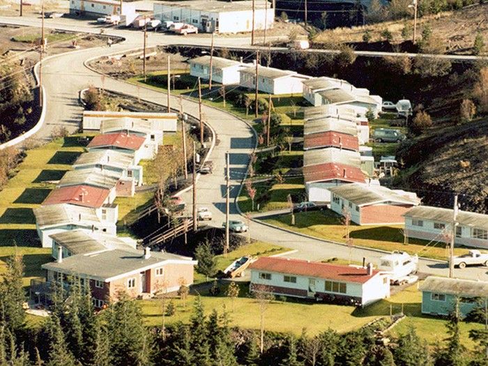  The 1,200 residents of Kitsault turned off the lights and walked away in 1983.