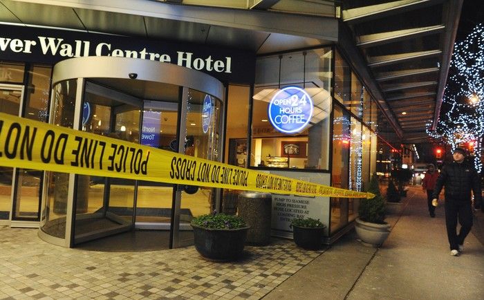  Sandip Duhre was gunned down inside the posh restaurant at Sheraton Vancouver Wall Centre on Jan. 17, 2012.