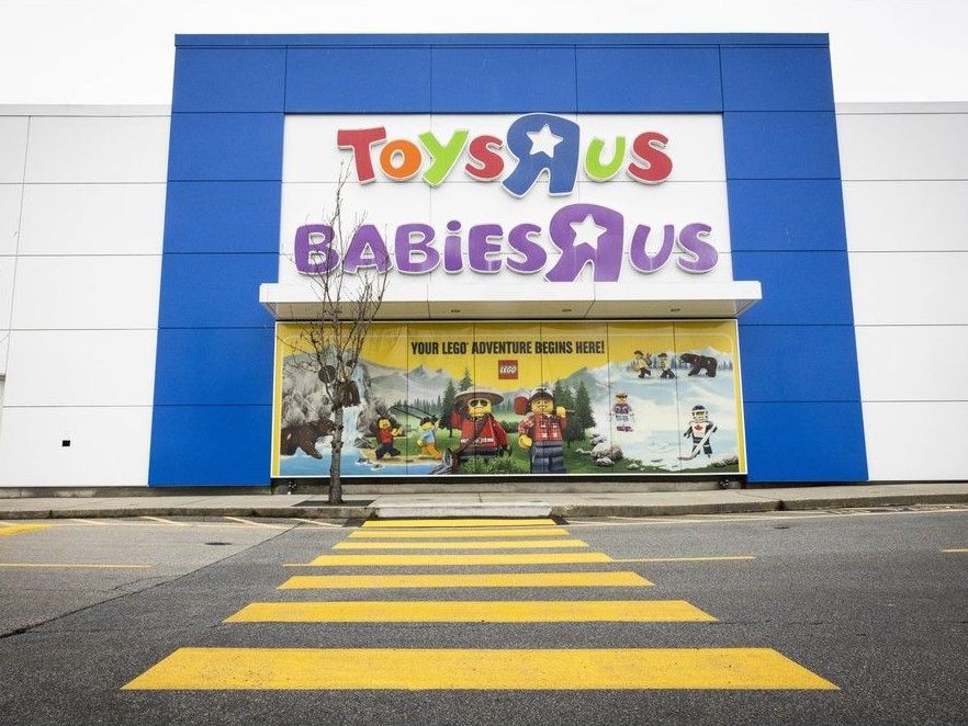 The doors were shut at the Toys 