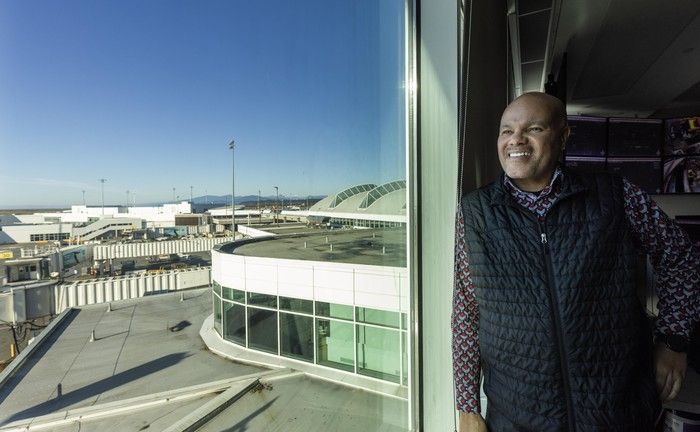  richard banton, manager of operations airport flow at yvr in richmond.
