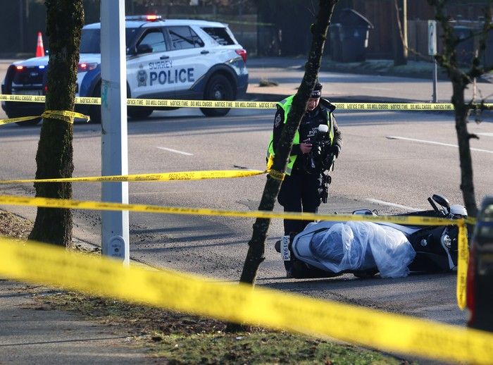  The B.C. IIO was called out to a police-involved crash in Surrey on Wednesday.