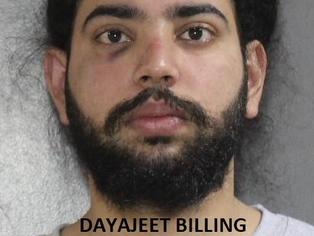 Three men have been charged with one count each of discharging a firearm into a place: Harjot Singh, 21, Taranveer Singh, 19, and Dayajeet Singh Billing, 21. Three men have been charged with one count each of discharging a firearm into a place: Harjot Singh, 21, Taranveer Singh, 19, and Dayajeet Singh Billing, 21.