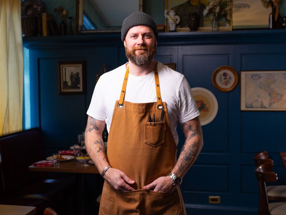 Chef J-C Poirier of St. Lawrence.