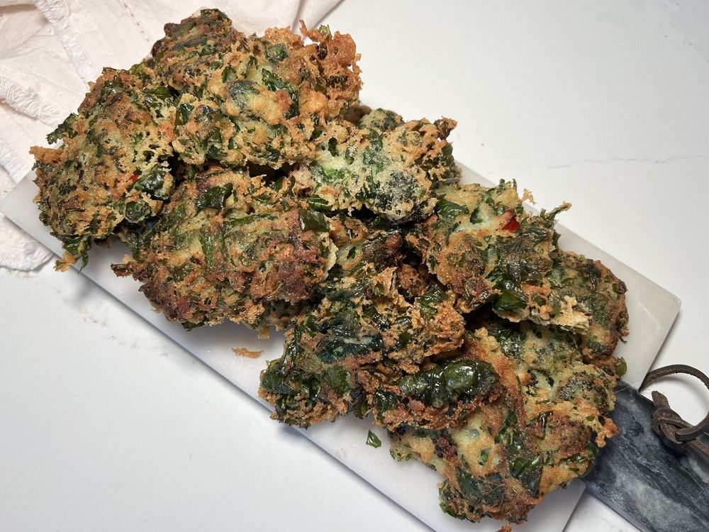 Recipe: Crispy, golden broccoli rabe fritters