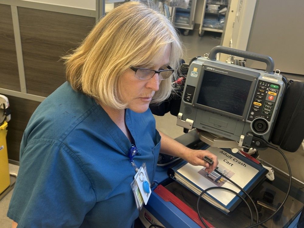 Brandy Frye, an American registered nurse from Southern California, moved to Nanaimo after the election of U.S. President Trump.