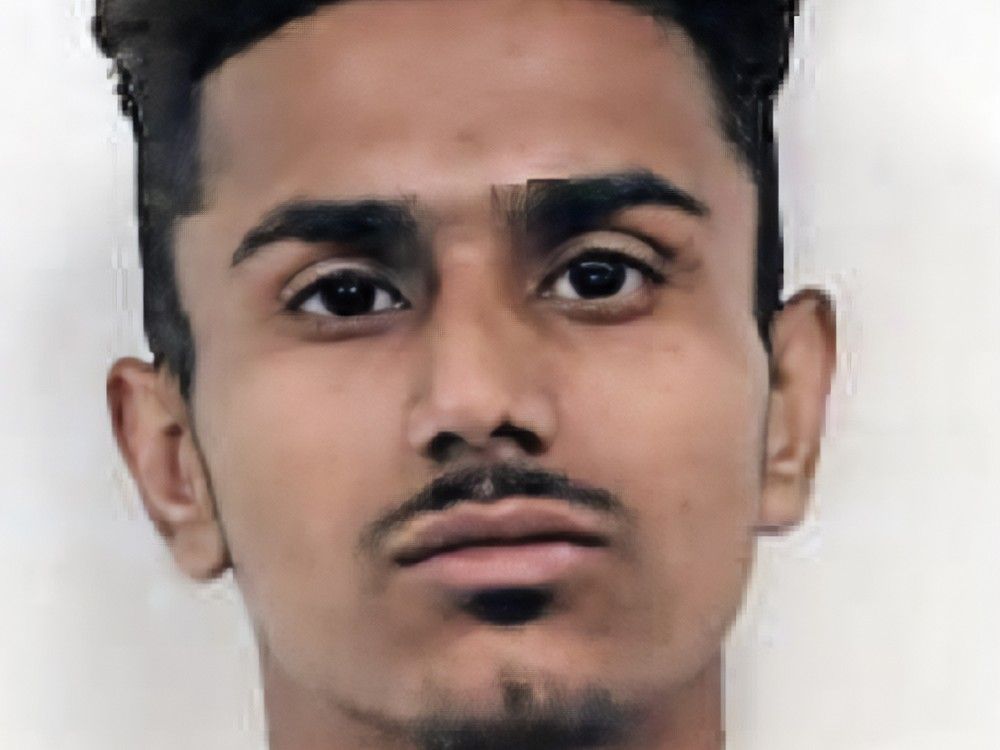 Jagdeep Singh, 24 years old, wanted by police for cases of extortions in Parkland County, Aberta, near Edmonton, and in Surrey, B.C. Handout: RCMP