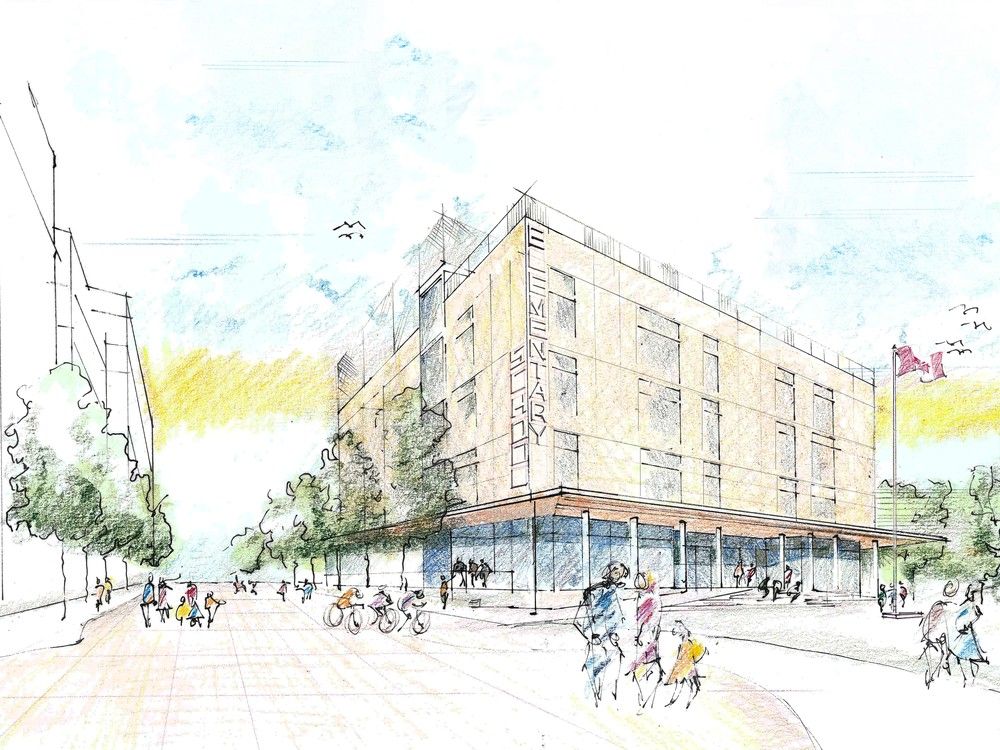 An additional five metres to add a fourth storey, which would allow space for 630 students instead of 320, has been backed by city council