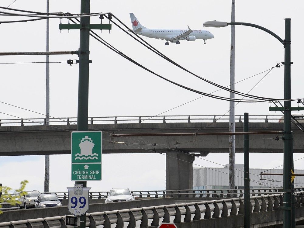 File photo of the Arthur Laing Bridge.