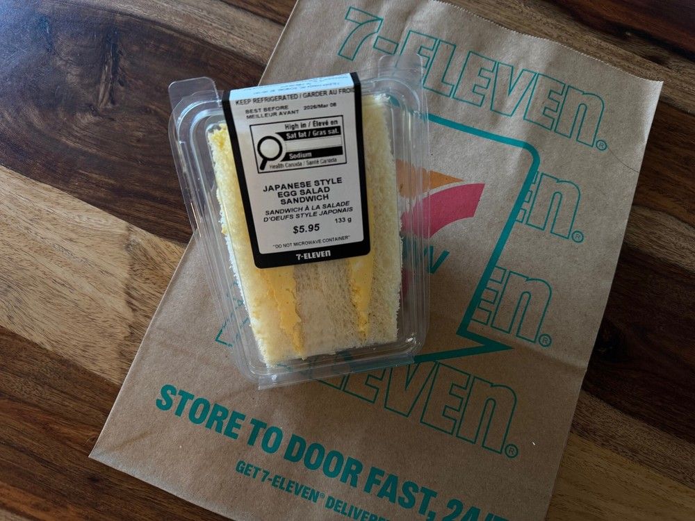  The 7-Eleven Japanese Style Egg Salad Sandwich.