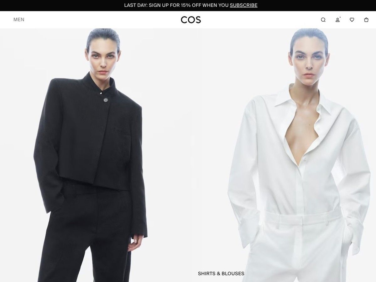 Clothing brand COS launches Canadian website