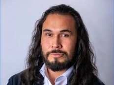 Kwatuuma (Cole Sayers) heads a new First Nation effort to take a leading role in tying together Canada's many separate electrical grids.