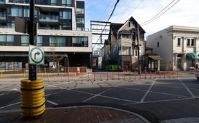 Fire damaged a building at 151 E. 8th Avenue in Mount Pleasant on March 25, 2026
