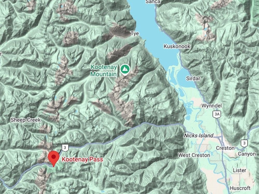 Kootenay Pass is a high-elevation mountain pass in the southeast corner of B.C.