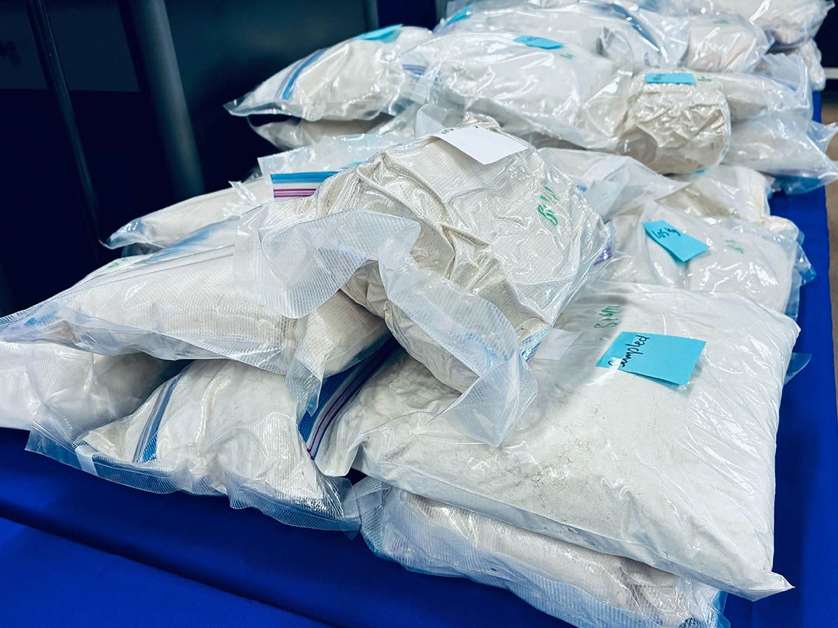 Chilliwack RCMP provided an update on the dismantling of a massive clandestine drug lab that was searched in October 2025 during a news conference on April 15, 2026. Nearly 40 kilograms of fentanyl plus large quantities of MDMA and precursor chemicals were tallied during an analysis of the stash.