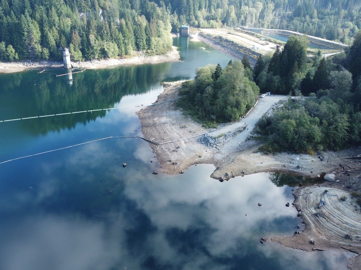 2022. Coquitlam Reservoir . Photo credit: Metro Vancouver