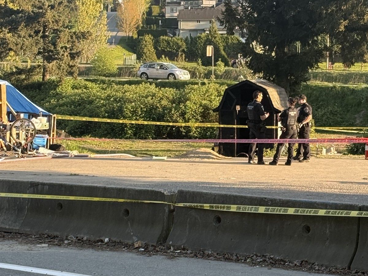 One dead after suspicious fire at Abbotsford homeless camp