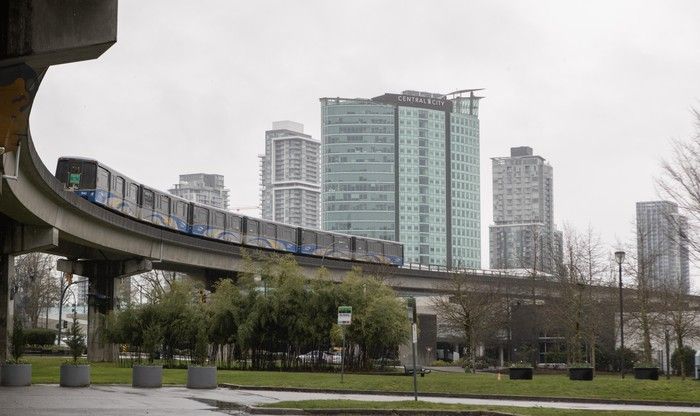 The towers at City Centre in north Surrey.