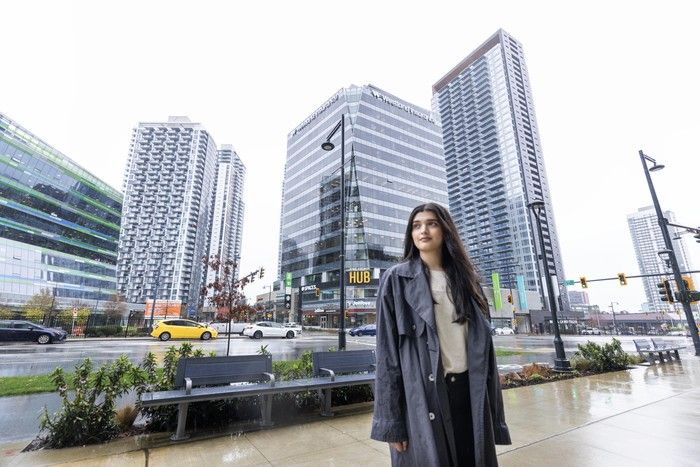  Suhana Gill near The Hub in North Surrey.