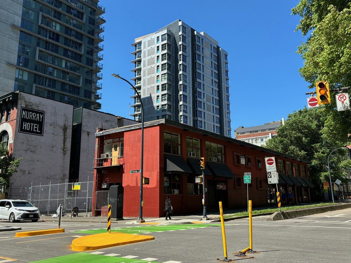 Josie Osborne says the government heard concerns from the community and businesses about the proposed site at 900 Helmcken Street