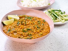 Thai-inspired red lentil dal. Handout/ (single use)