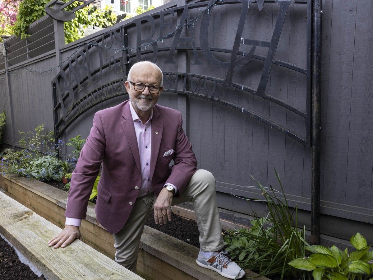 Christopher Gaze casts a look back at his career and founding of Bard on the Beach