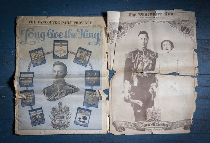 This Day in History, 1939: King George VI hits Vancouver, in a glorious light blue newspaper