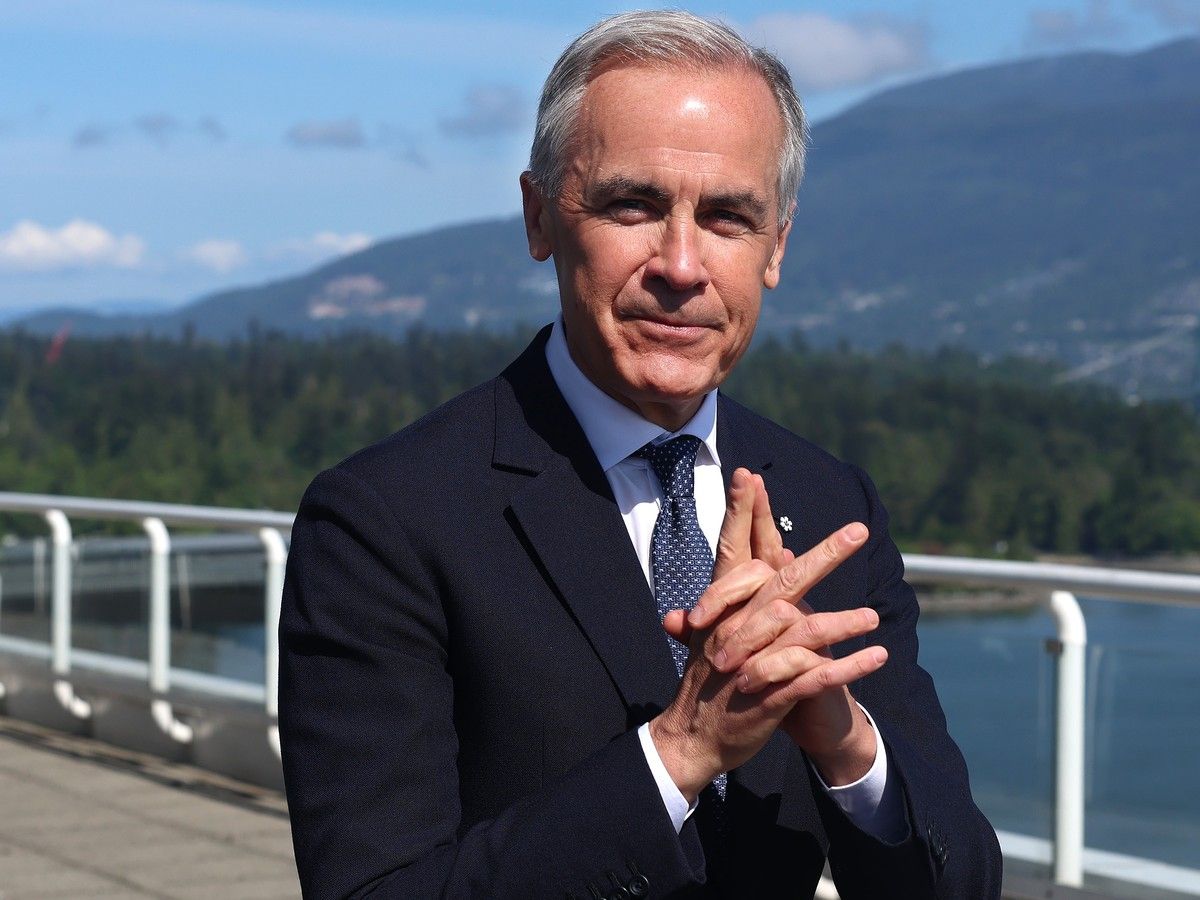  Prime Minister Mark Carney meets with B.C. Premier David Eby May 20.