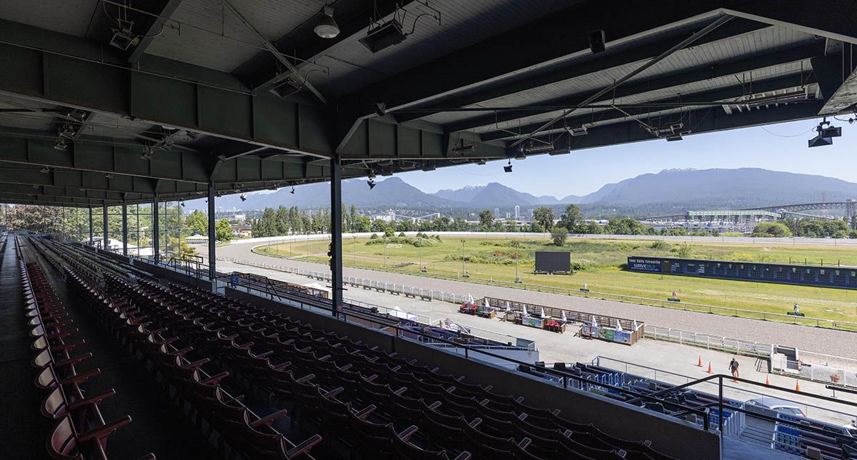Hastings Park grandstand