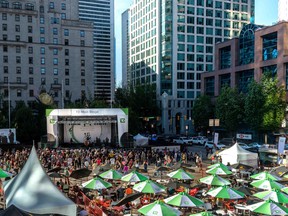 The Downtown Jazz Georgia St. free stage is a highlight of opening weekend.