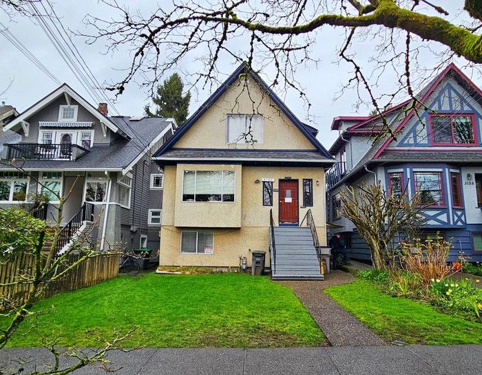 This property located at 3161 West 6th Avenue, Vancouver, was listed for $1,998,000 and sold for $2,025,000.