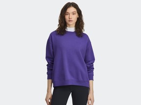 Canada Goose purple sweateshirt