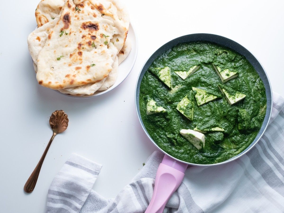 Recipe: A fresh take on palak paneer