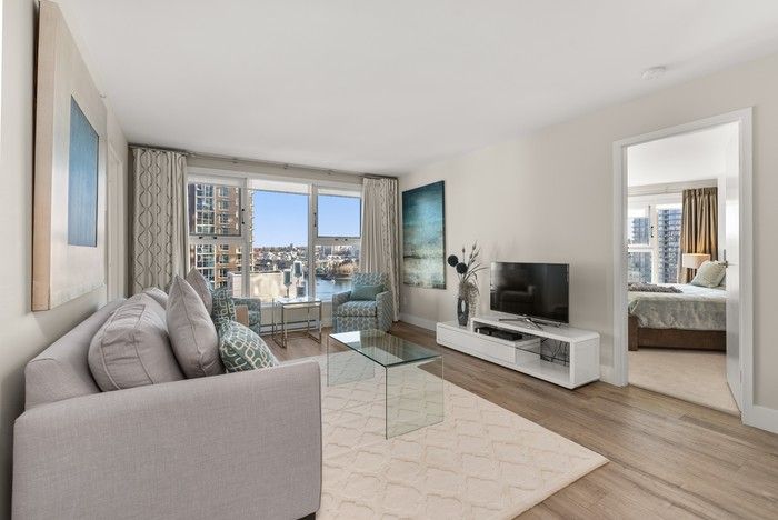  Unit 1503, at 1323 Homer Street, Vancouver, was listed for $1,190,000 and sold for $1,125,000.