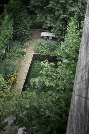 Go green for a sanctuary feeling, says landscape architect Andrew van Egmond.