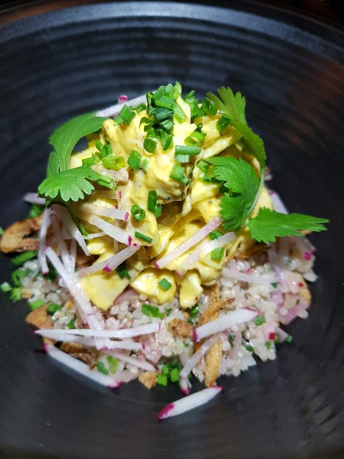  A cool, mild, delicious Sablefish ceviche. Graham Hicks/Edmonton Sun