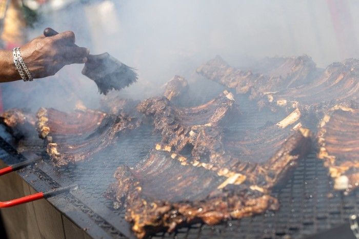  Carnaval del Sol often features foods like Cuban style grilled ribs. Credit: Courtesy of Latincouver
